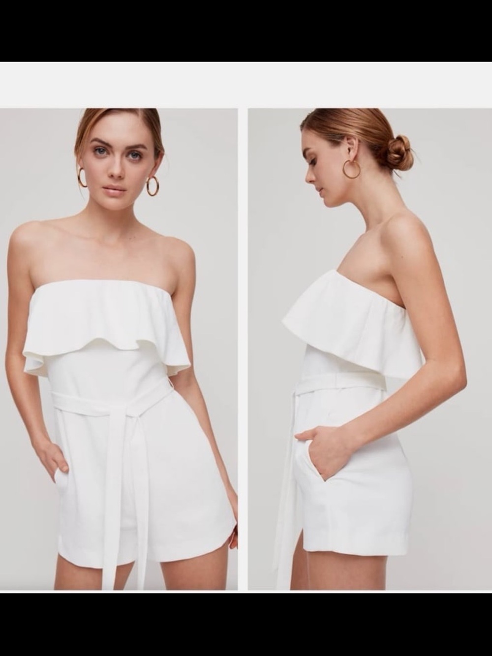 Babaton Ruffle  Romper